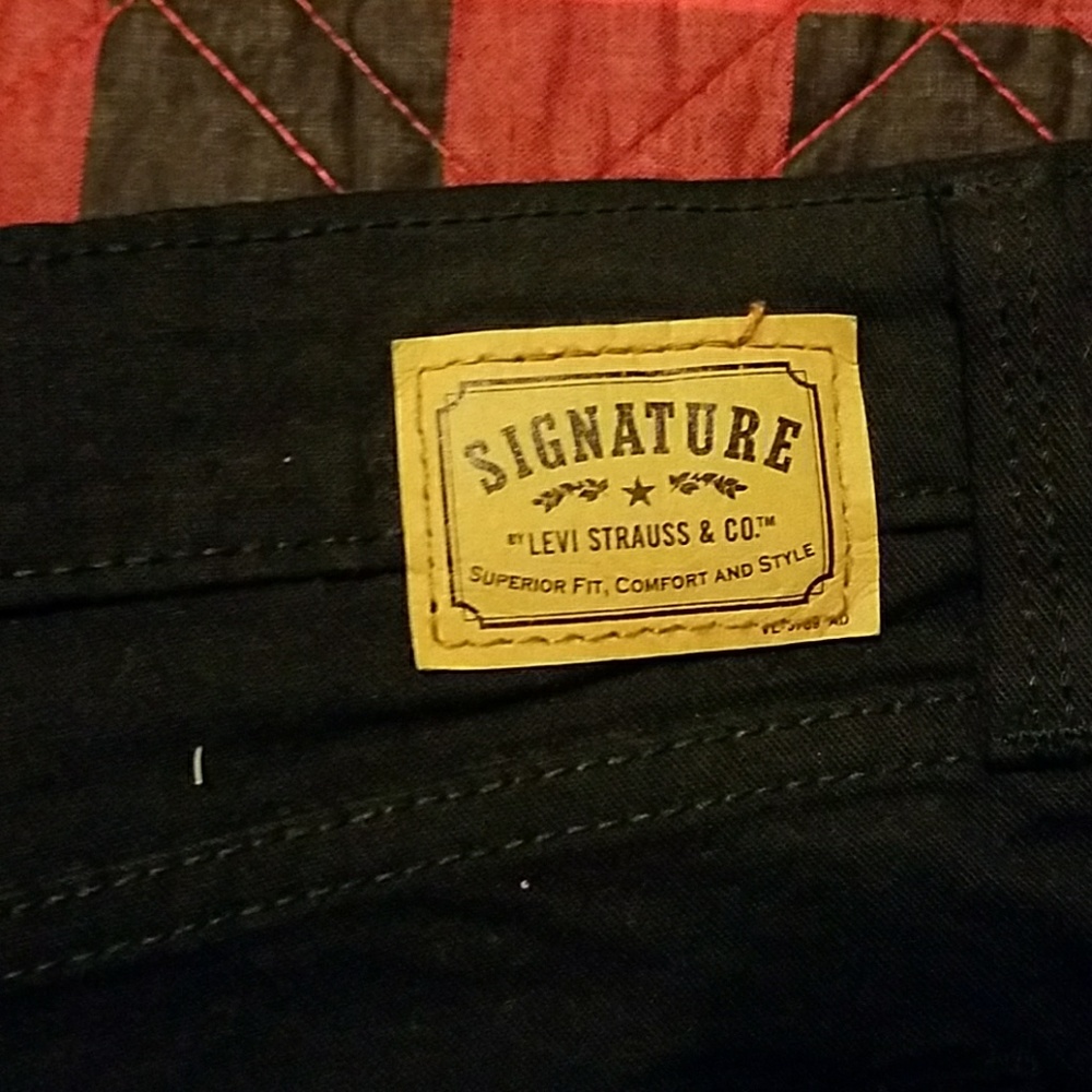 Vintage Levi's Signature black mom jeans